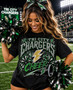 Tri City Chargers Printed Cheer T-Shirt