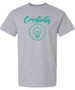 Grey Short Sleeve T-Shirt with Wilson Creek Creativity logo