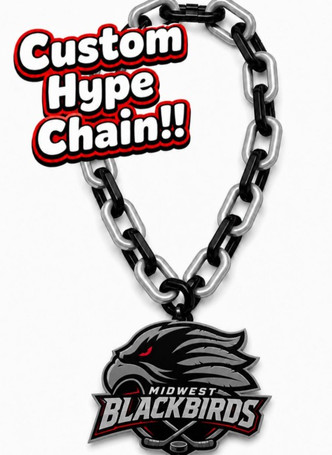 Midwest Blackbirds Custom Hype Chain