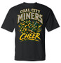 Coal City Miner Cheer Performance T-Shirt Black