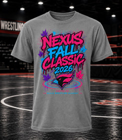 Nexus Fall Classic Grey Cotton T-Shirt 