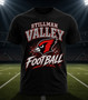 Stillman Valley Black Football Hype T-Shirt