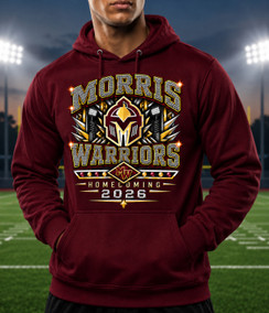 Morris Warriors Black Homecoming Hoodie