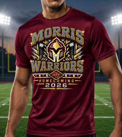 Morris Warriors Marroon Homecoming T-Shirt