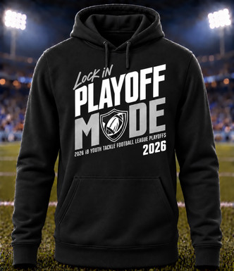 I8 Playoff Mode Black Hoodie