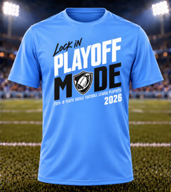 I8 Playoff Mode Light Blue Performance T-Shirt