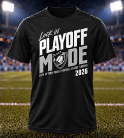 I8 Playoff Mode Black Performance T-Shirt