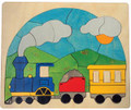 Wooden Puzzle - Train