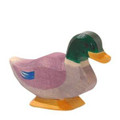 Wooden Animal Toy Duck Male - Ostheimer
