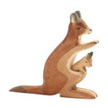 Wooden Animal Toy Kangaroo - Ostheimer