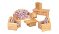 Wooden Dollhouse Furniture - Living Room
