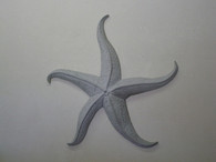 Dancing Star Fish Stucco Art