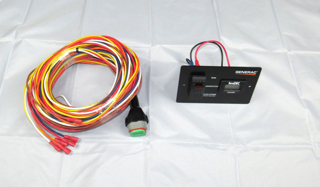 GENERAC PANEL, REMOTE QP 30' HARNESS 0H3068