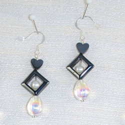 Close up of earrings