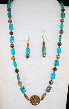 Full view of 28" necklace set.