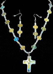 Full view of 19" necklace set
