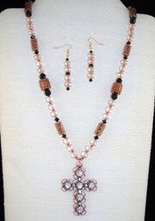 Full view of spiritual necklace set
