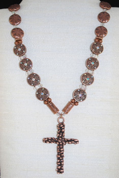 Full front view of necklace
