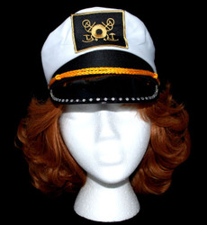 Front view showing crystals on cap