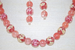 Lower section of necklace -beads