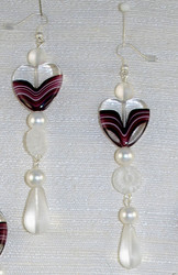 Close up view of Drop Earrings