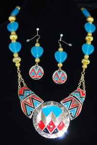 Complete view of necklace set