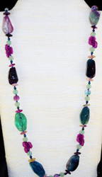 Full view of 34" necklace