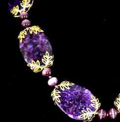 Close up of beads