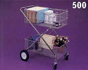 Wire Basket Utility Cart