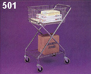 Wire Basket Utility Cart 501