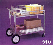 Wire Basket Utility Cart 510