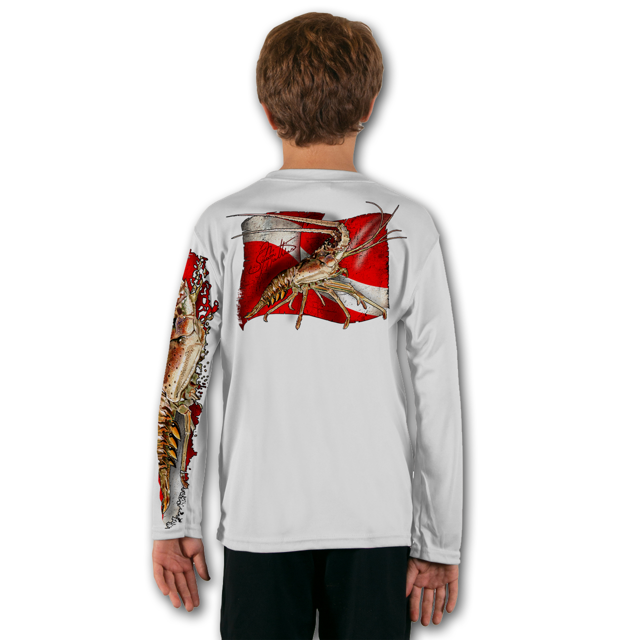 Youth LS High Performance tee shirt (Sushi Roll) - Jason Mathias