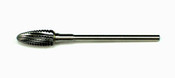 Carbide Stump Cutter - Flame 6mm - 3/32" shank