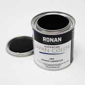 Ronan Japan Oil Paint - Refined Lampblack - 1/2 pt.
