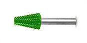 Saburr Tooth Taper. 1/2" smooth end - coarse grit