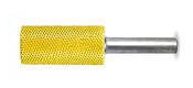 Saburr Tooth Cylinder. 5/8" smooth end - fine grit