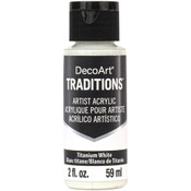 Traditions Acrylic Paint - Titanium White