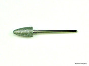 Diamond Round-end Taper 8.5mm - medium grit