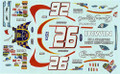 #26 Crown Royal Texas 2007 Jamie McMurray