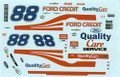 #88 Quality Care/reverse color scheme 1999 Dale Jarrett