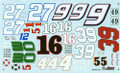1931 M Number Sheet