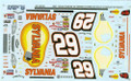 1842 #29 Sylvania 2002 Kevin Harvick