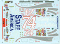 1656 #74 Staff America 2001 Chad Little
