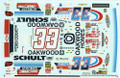 1624 #33 Oakwood Homes 2001 Joe Nemechek