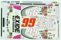 1475 #99 Exide No Bull 1999 Jeff Burton