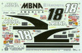 1427 #18 MBNA 1999 JD Gibbs