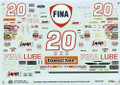 1087 #20 Fina Lube 1995 Jimmy Spencer