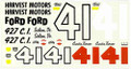 113 #41 Harvest Motors 1965 Curtis Turner