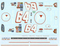 #64 Top Flite 2005 Charger Jamie McMurray