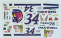 #34 Taco Bell 2009 John Andretti